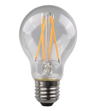 ΛΑΜΠΑ LED ΚΟΙΝΗ CROSSED FILAMENT 9W E27 2700K 220-240V CLEAR 2τμχ