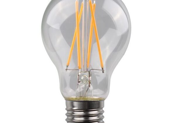 ΛΑΜΠΑ LED ΚΟΙΝΗ CROSSED FILAMENT 9W E27 2700K 220-240V CLEAR 2τμχ