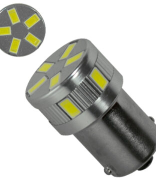 Λαμπτήρας LED 1156 11 SMD 5730 Ψυχρό Λευκό GloboStar 04485