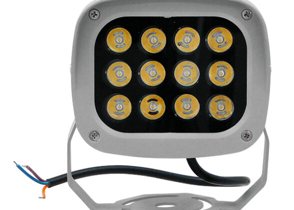 LED Προβολέας Αρχιτεκτονικού Φωτισμού 12W CREE 230v 1680lm Δέσμης 10° Μοιρών Αδιάβροχος IP67 Θερμό Λευκό 3000k GloboStar 05017