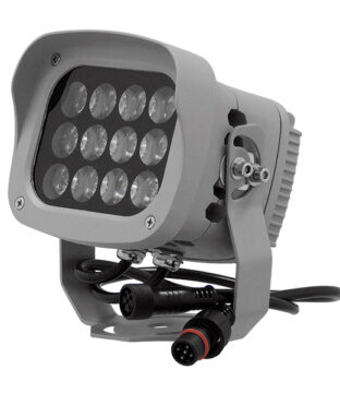 LED Προβολέας Αρχιτεκτονικού Φωτισμού GENIUS DMX512 24W CREE 24v 2400lm Δέσμης 10° Μοιρών Αδιάβροχος IP67 RGB GloboStar 05021