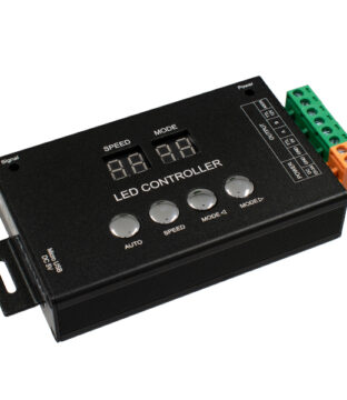 LED RGB GENIUS DMX512 TTL Output Controller 12-24v για RGB Wall Washer και Digital Neon Strip