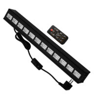 LED Μπάρα Φωτισμού UV 50cm 36W 230V 120° DMX512 με Ασύρματο Χειριστήριο Black Light