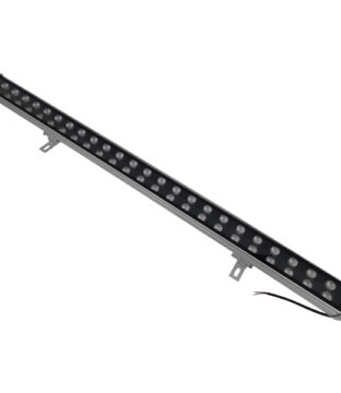 LED Wall Washer Αρχιτεκτονικού Φωτισμού 100cm GENIUS 48W CREE 24v 5760lm Δέσμης 10-30° Μοιρών Αδιάβροχο IP66 Θερμό Λευκό – Πορτοκαλί 2200k GloboStar 05108