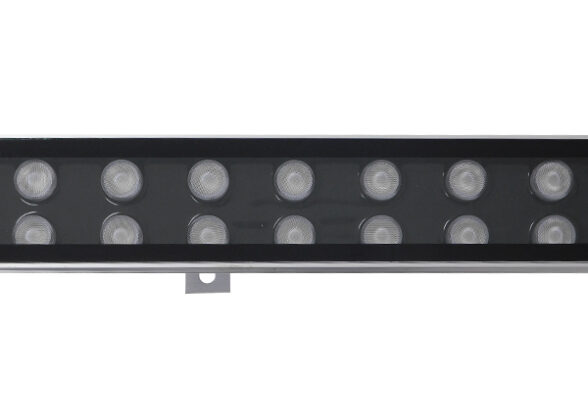 LED Wall Washer Αρχιτεκτονικού Φωτισμού 100cm GENIUS 48W CREE 24v 5760lm Δέσμης 10-30° Μοιρών Αδιάβροχο IP66 Ροζ GloboStar 05113