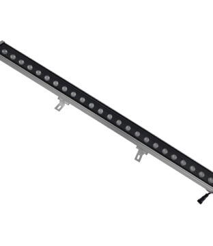 LED Wall Washer Αρχιτεκτονικού Φωτισμού 100cm GENIUS DMX512 48W CREE 24v 4800lm Δέσμης 10-30° Μοιρών Αδιάβροχο IP66 RGB GloboStar 05114