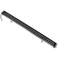 LED Wall Washer Αρχιτεκτονικού Φωτισμού 100cm GENIUS 72W CREE 24v 8640lm Δέσμης 10-30° Μοιρών Αδιάβροχο IP66 Θερμό Λευκό – Πορτοκαλί 2200k GloboStar 05115