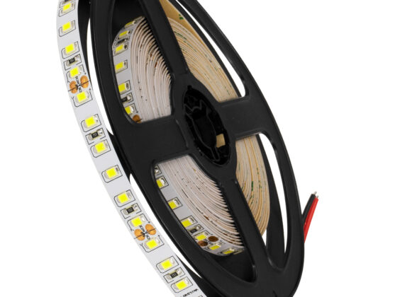 Ταινία LED SMD 2835 5m 8W/m 120LED/m 1280 lm/m 120° DC 24V IP20 Ψυχρό Λευκό 6000K - 5 Χρόνια Εγγύηση