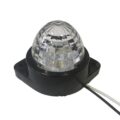 Πλευρικά Φώτα Όγκου Φορτηγών BULLET LED 6 SMD DC 24V Αδιάβροχο IP66 Ψυχρό Λευκό 6000K