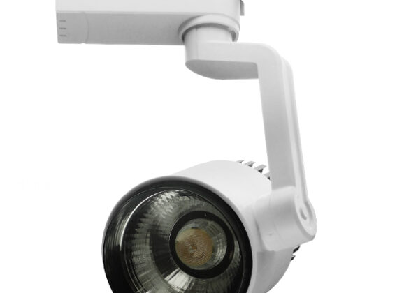 Μονοφασικό Bridgelux COB LED Φωτιστικό Σποτ Ράγας 10W 230V 1500lm 24° Θερμό Λευκό 3000k