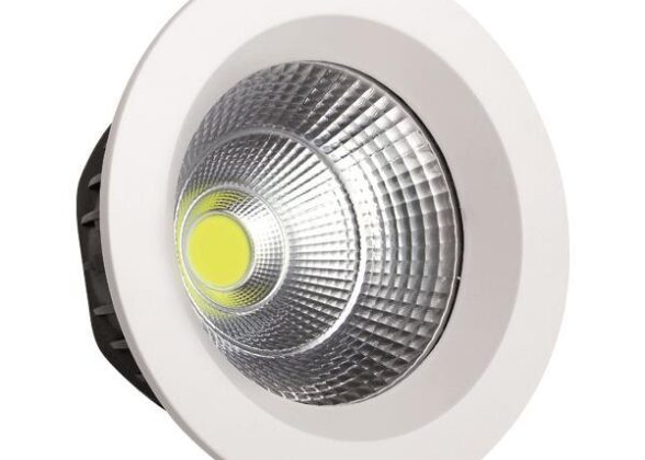 ΦΩΤΙΣΤΙΚΟ ΧΩΝΕΥΤΟ LED COB  Φ230 55W 4000K ΛΕΥΚΟ PLUS