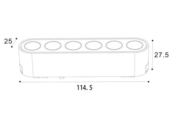 ΦΩΤΙΣΤΙΚΟ ΜΑΥΡΟ ΜΑΓΝΗΤΙΚΗΣ ΡΑΓΑΣ ULTRA SLIM 16W 3CCT 330.3x25x27.5mm 100⁰