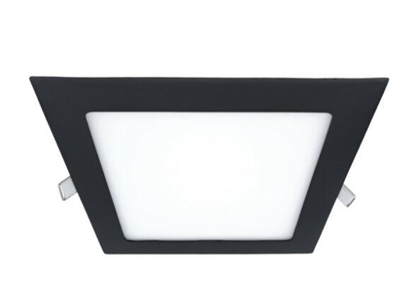 ΦΩΤΙΣΤΙΚΟ ΕΞΩΤΕΡΙΚΟ LED SLIM 225Χ225 20W 6500K ΜΑΥΡΟ PLUS