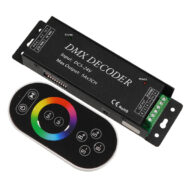 Ασύρματος LED RGB Controller DMX512 με Χειριστήριο Αφής 2.4G RF 5V (75w) – 12V (180w) – 24V (360w) DC GloboStar 15144