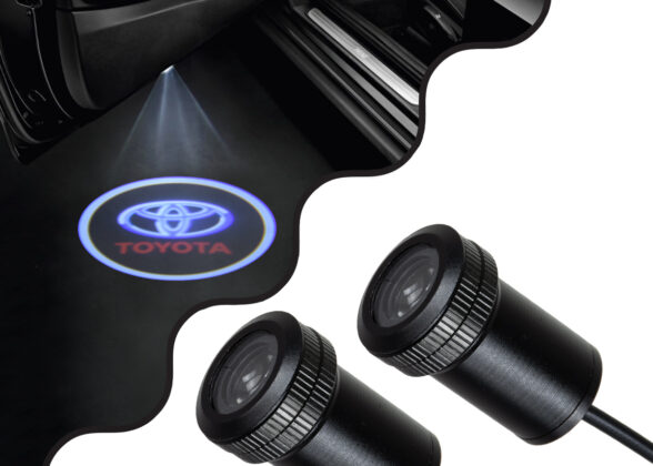 TOYOTA Ghost Car Brand Logo Projector - Προτζέκτορας Προβολής Μάρκας Αυτοκινήτου LED CREE XHP35 3W 240lm 120° DC 12V IP20 Ψυχρό Λευκό 6000K