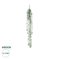 GloboStar® Artificial Garden HANGING EUCALYPTUS 20807 Τεχνητό Διακοσμητικό Κρεμαστό Φυτό Ευκάλυπτος Μ16 x Π9 x Υ105cm