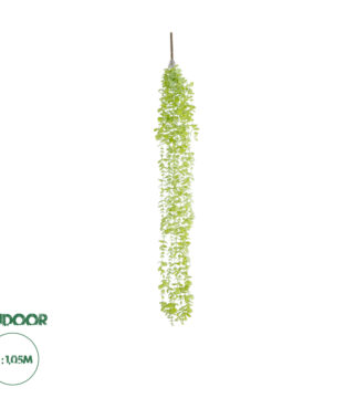 GloboStar® Artificial Garden HANGING EUCALYPTUS 20811 Τεχνητό Διακοσμητικό Κρεμαστό Φυτό Ευκάλυπτος Μ16 x Π9 x Υ105cm