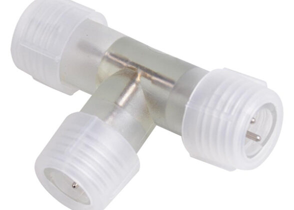 Ταφ Τ Connector Αδιάβροχος IP68 για Φωτοσωλήνα LED GloboStar 22636