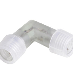 Γωνία L Connector Αδιάβροχος IP68 για Φωτοσωλήνα LED GloboStar 22637