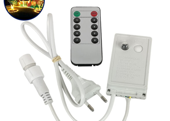 Ασύρματος Controller Αδιάβροχος IP44 AC/DC 230 Volt για έως 100 μέτρα Φωτοσωλήνα LED