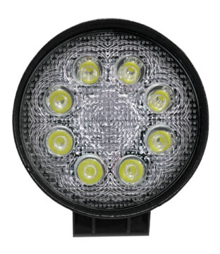 Προβολέας LED Εργασίας Στρογγυλός 24W 10-30V 3360lm 30° Αδιάβροχος IP65 Ψυχρό Λευκό 6000k GloboStar 29999