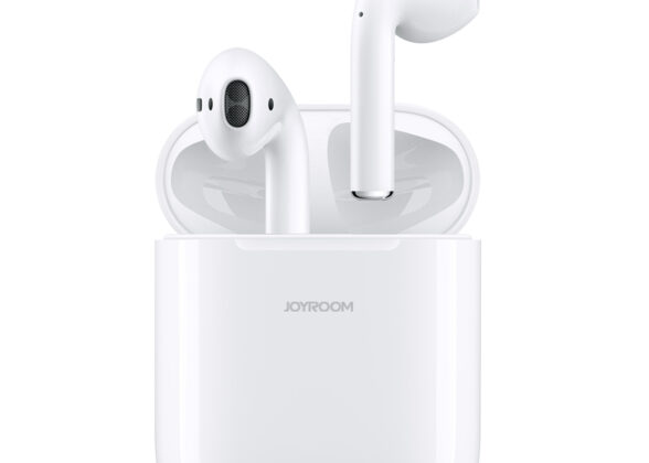 JOYROOM Originals JR-T03S TWS Earphones με Θήκη Φόρτισης True Wireless Bluetooth V5.0 Binaural Συμβατό με iOS & Android Λευκό