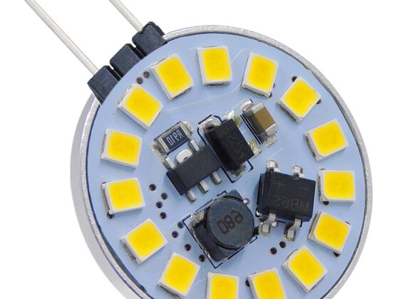 GloboStar® 76105 Λάμπα G4 LED SMD 2835 3W 330lm 120° DC 12-24V Side Pin Φυσικό Λευκό 4500K Dimmable