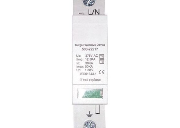 ΑΝΤΙΚΕΡΑΥΝΙΚΟ ΜΟΝΟΦΑΣΙΚΟ Τ1-Τ2 12.5kA 275V 1P+NPE