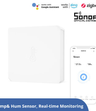 SONOFF SNZB-02-R3 – Zigbee Wireless Temperature & Humidity Sensor Real Time Monitoring