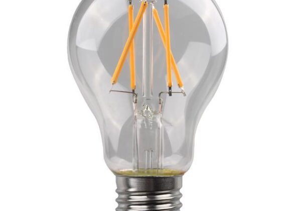 ΛΑΜΠΑ LED ΚΟΙΝΗ CROSSED FILAMENT 4.5W E27 3000K 220-240V CLEAR