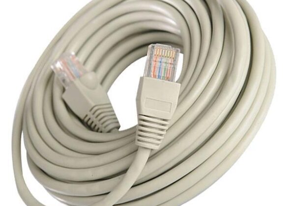 ΚΑΛΩΔΙΟ PATCH CORD UTP CAT-5e 26AWG ΓΚΡΙ 5m