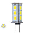 Λάμπα LED G4 SMD 5630 5W 600lm 320° DC 12-24V IP20 Φ1.8 x Υ4.3cm Ψυχρό Λευκό 6000K Dimmable - 2 Χρόνια Εγγύηση