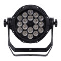 Επαγγελματική Κεφαλή PAR DMX512 270W AC 220V-240V 4in1 - SPOT 30° OSRAM LED Αδιάβροχη IP65 RGBW - Μαύρο - L22.6 x W22 x H32cm