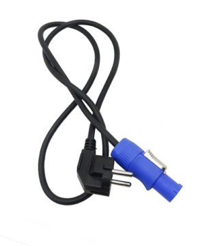 Ρευματολήπτης POWERCON 2 Pin Μήκος 110cm Schuko EU Plug High Quality