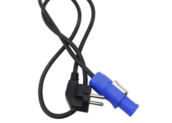 Ρευματολήπτης POWERCON 2 Pin Μήκος 110cm Schuko EU Plug High Quality