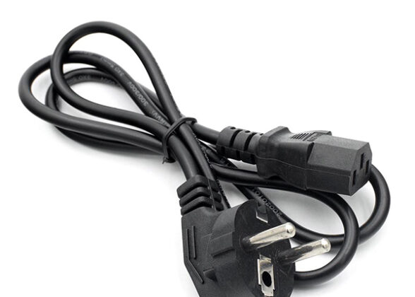 Ρευματολήπτης PC IEC-320-C13 3 Pin Μήκος 110cm Schuko EU Plug High Quality