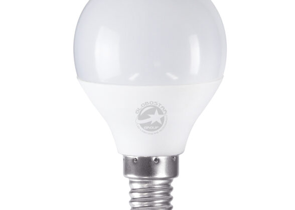 Λάμπα LED E14 G45 Γλομπάκι 4W 376lm 260° AC 220-240V IP20 Φ4.5 x Υ7.8cm Θερμό Λευκό 2700K - 3 Years Warranty