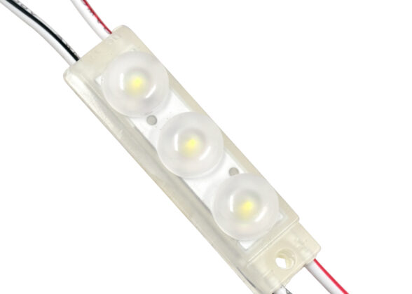 20 Τεμάχια x LED Modules 3 x SMD 3030 LUMILED LUXEON CHIP 1W 140lm DC 12V Αδιάβροχο IP67 Ψυχρό Λευκό 6000K