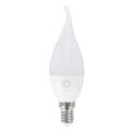 Λάμπα LED E14 C37T Κεράκι 6W 582lm 260° AC 220-240V IP20 Φ3.7 x Υ12.5cm Φυσικό Λευκό 4500K - 3 Years Warranty