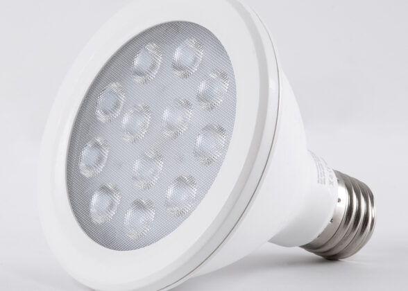 Λάμπα LED E27 PAR30 12W 1392lm 36° AC 220-240V IP20 Φ9.5 x Υ9.5cm Ψυχρό Λευκό 6000K - 3 Years Warranty