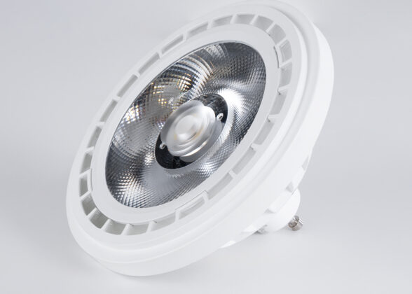 Σποτ LED GU10 AR111 15W 1500lm 12° AC 220-240V IP20 Φ11 x Υ6.6cm Ψυχρό Λευκό 6000K Dimmable - 3 Χρόνια Εγγύηση