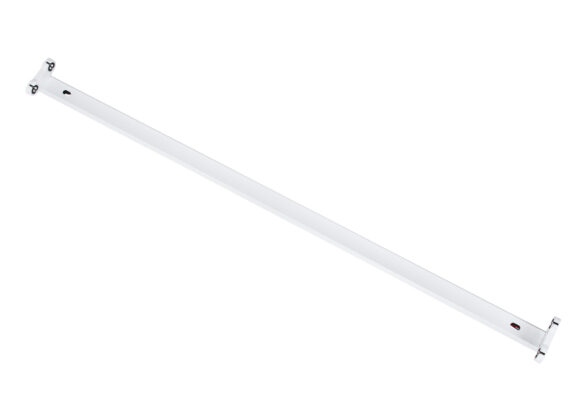 Μεταλλικό Σκαφάκι για 2 x Λάμπες 90CM T8 G13 LED AC 220-240V IP20 Μ90 x Π7.2 x Υ4cm - 5 Χρόνια Εγγύηση