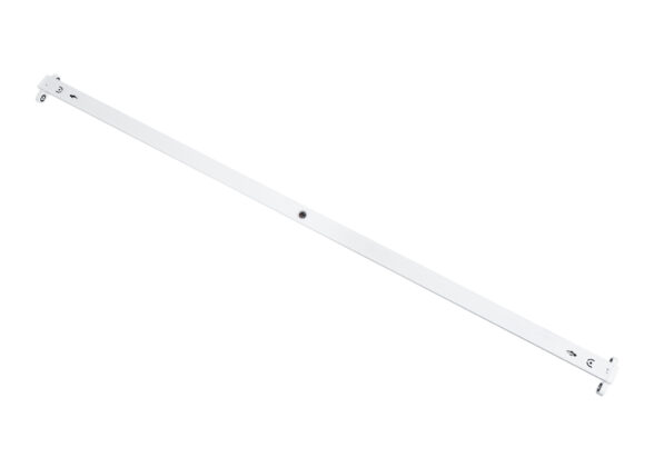 Μεταλλικό Σκαφάκι για 2 x Λάμπες 120CM T8 G13 LED AC 220-240V IP20 Μ120 x Π7.2 x Υ4cm - 5 Χρόνια Εγγύηση