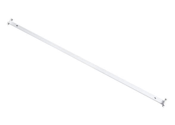 Μεταλλικό Σκαφάκι για 2 x Λάμπες 150CM T8 G13 LED AC 220-240V IP20 Μ150 x Π7.2 x Υ4cm - 5 Χρόνια Εγγύηση