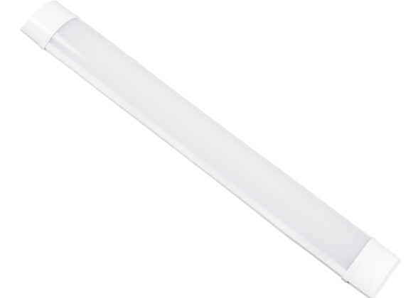 LED Γραμμικό Βιομηχανικό Φωτιστικό Tri-Proof 60cm 20W 1847lm 120° AC 220-240V Αδιάβροχο IP65 Μ60 x Π7.5 x Υ2.5cm Φυσικό Λευκό 4500K