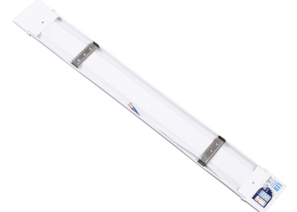 LED Γραμμικό Βιομηχανικό Φωτιστικό Tri-Proof 60cm 20W 1847lm 120° AC 220-240V Αδιάβροχο IP65 Μ60 x Π7.5 x Υ2.5cm Φυσικό Λευκό 4500K