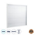 LED Panel Transparent 60x60cm 44W 4400lm 120° CRI≥80Ra AC 220-240V IP20 Μ60 x Π60 x Υ2.5cm - Ψυχρό Λευκό 6000K - 2 Χρόνια Εγγύηση