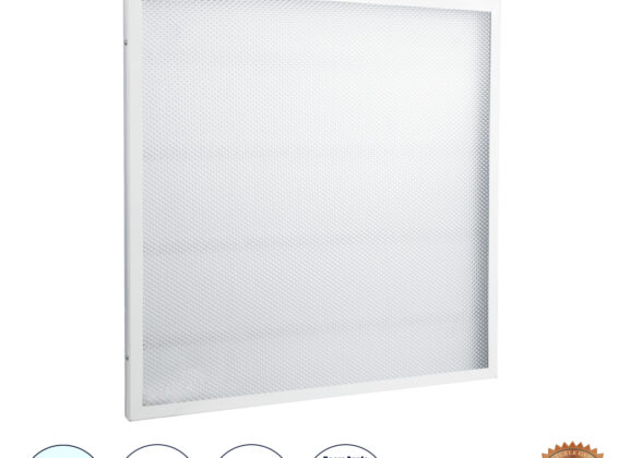 LED Panel Transparent 60x60cm 44W 4400lm 120° CRI≥80Ra AC 220-240V IP20 Μ60 x Π60 x Υ2.5cm - Ψυχρό Λευκό 6000K - 2 Χρόνια Εγγύηση