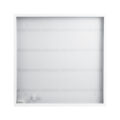 LED Panel Transparent 60x60cm 44W 4400lm 120° CRI≥80Ra AC 220-240V IP20 Μ60 x Π60 x Υ2.5cm - Ψυχρό Λευκό 6000K - 2 Χρόνια Εγγύηση