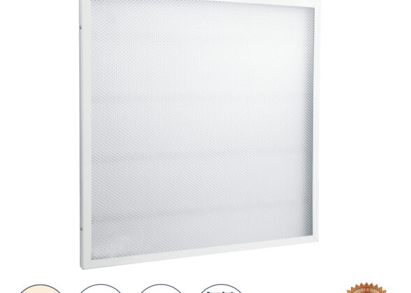 LED Panel Transparent 60x60cm 44W 4180lm 120° CRI≥80Ra AC 220-240V IP20 Μ60 x Π60 x Υ2.5cm - Φυσικό Λευκό 4500K - 2 Χρόνια Εγγύηση